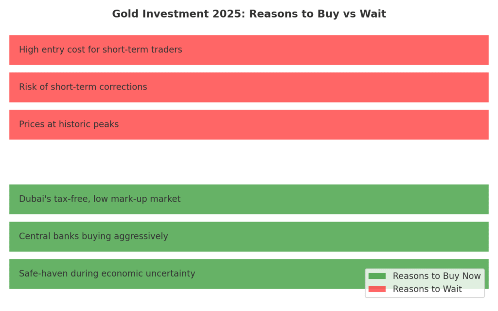 Reasons to Buy vs Reasons to Wait Infographic
