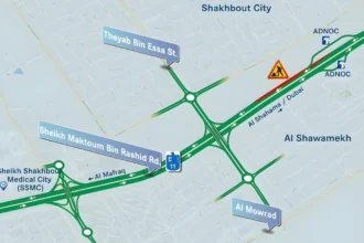 Partial Road Closure E11 Sheikh Maktoum Bin Rashid November 2025