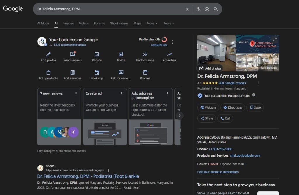 Google Business Profile Optimization Service in Dubai