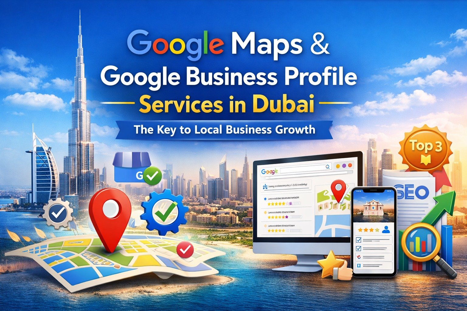 Google Maps citation service for GMB ranking in Dubai