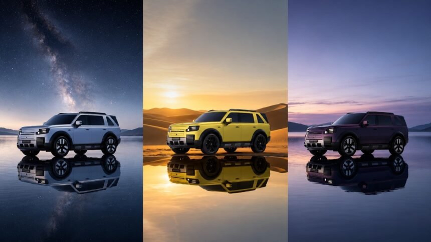 FREELANDER 8 exterior colours UAE