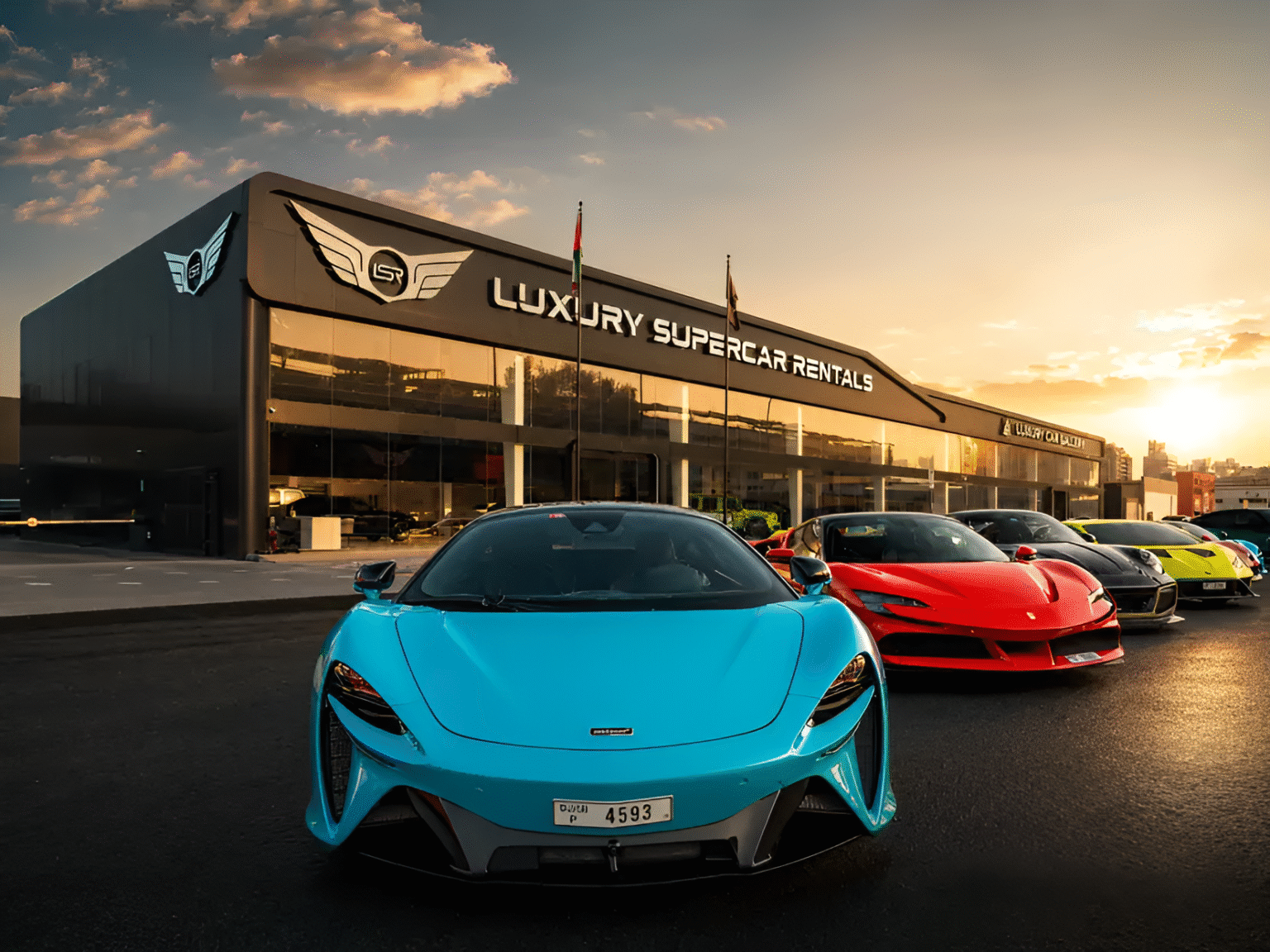 2026 supercar rental pricing guide for Dubai tourists and residents